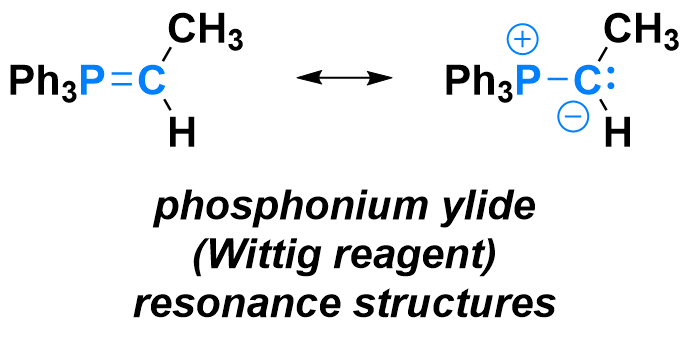 Wittig reagent resonance structures